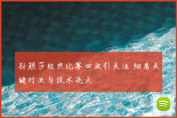 孙颖莎经典比赛回放引关注 细看关键对决与技术亮点